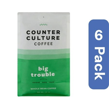 Counter Culture Coffee Beans Big Trouble 12 Oz (Pack of 6)