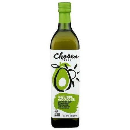 Chosen Foods 100% Pure Avocado Oil 1 Liter (Pack of 4)