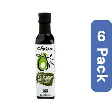 Chosen Foods Extra Virgin Avocado Oil 250 Ml (Pack of 6)