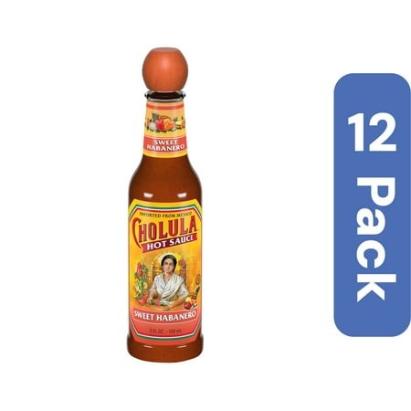 Cholula Hot Sauce Sweet Habanero 5 Oz (Pack of 12)
