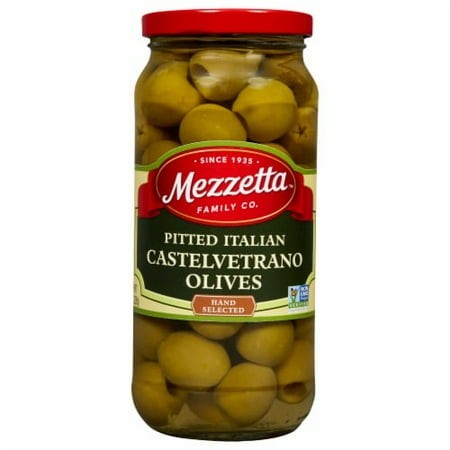 2X-Mezzetta Pitted Italian Castelvetrano Olives - 8 Oz