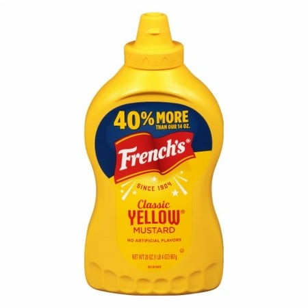 2X - French S Classic Yellow Mustard  20 Oz