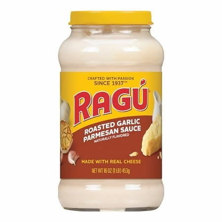 Ragu Roasted Garlic Parmesan Sauce 16 Oz. (Pack of 5)