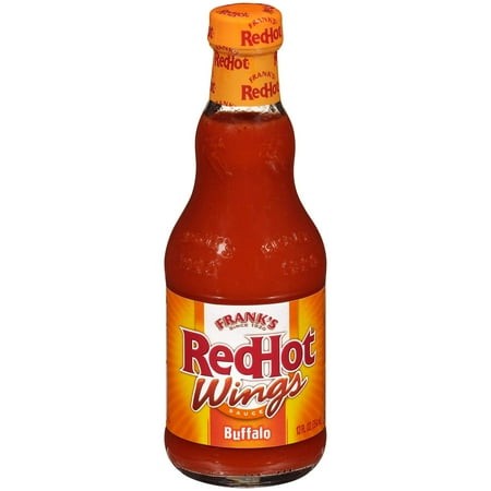 2X - Frank S Redhot Buffalo Wings Hot Sauce  12 Fl Oz