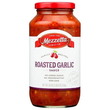 2X-Mezzetta Roasted Garlic Pasta Sauce - 25 Oz