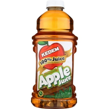 Kedem Apple Juice 64 Fl Oz (Pack of 8)