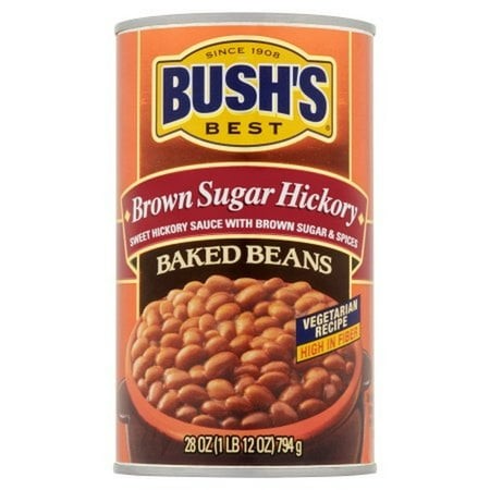 Bush S Best Brown Sugar Hickory Baked Beans 28 Oz (Pack of 18)