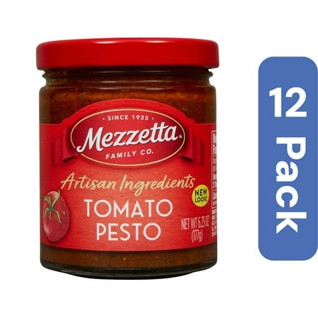 Mezzetta Pesto Sauce Sundried Tomato 6.25 Oz (Pack of 12)