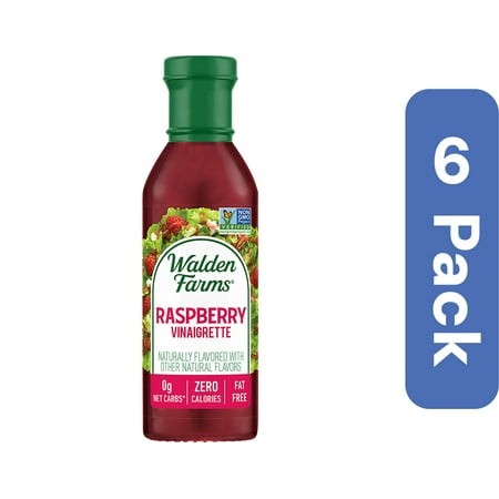 Walden Farms Dressing Cafe Raspberry 12 Fl Oz (Pack of 6)