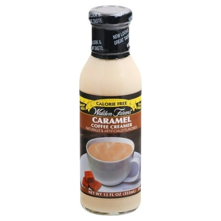 Walden Farms Coffee Creamer Caramel 12 Fl Oz (Pack of 6)