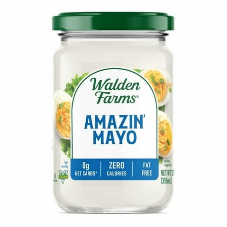 Walden Farms Amazing Sweet & Tangy Mayonnaise 12 Fl Oz (Pack of 6)