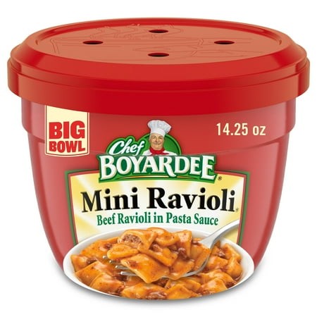 Chef Boyardee Mini Ravioli  Beef Ravioli in Pasta Sauce  14.5 Oz (Pack of 6)