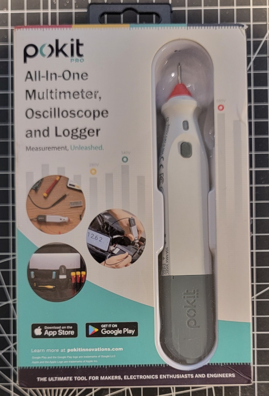 Pokit Pro All-in-one Oscilloscope  Multimeter Logger + ACCESSORIES - BRAND NEW!!