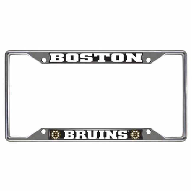 FANMATS Boston Bruins License Plate Frame - FANMATS Boston Bruins License Plate Frame - License Plate Frames from Sports Licensing Solutions Are Perfe