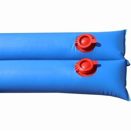 Buffalo Blizzard Blue 22 Gauge 8  Rectangle Double Chamber Water Bags for Pool Closing  Single