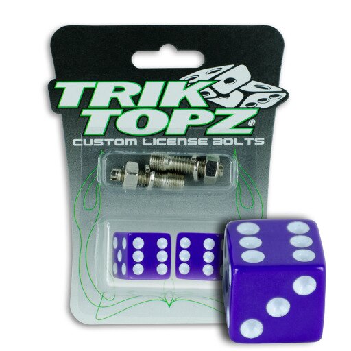 Dice License Bolt Purple