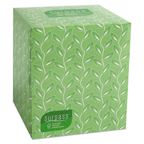 Facial Tissue, 2-Ply, Pop-up Box, 110/Box, 36 Boxes/Carton
