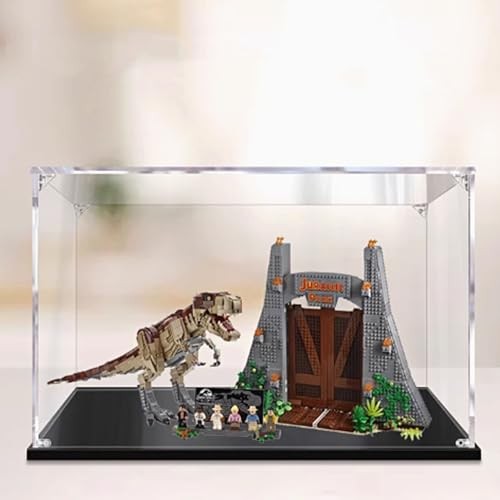 Acrylic Display Box, Compatible with Lego 21320 Dinosaur Fossils, Dust Box, Collectible Gift Display Box, Organizer (Box Only) (2mm) thumbnail