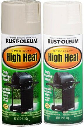 Rust-Oleum 7751-830 12 Oz. White. Spray Paint High Heat