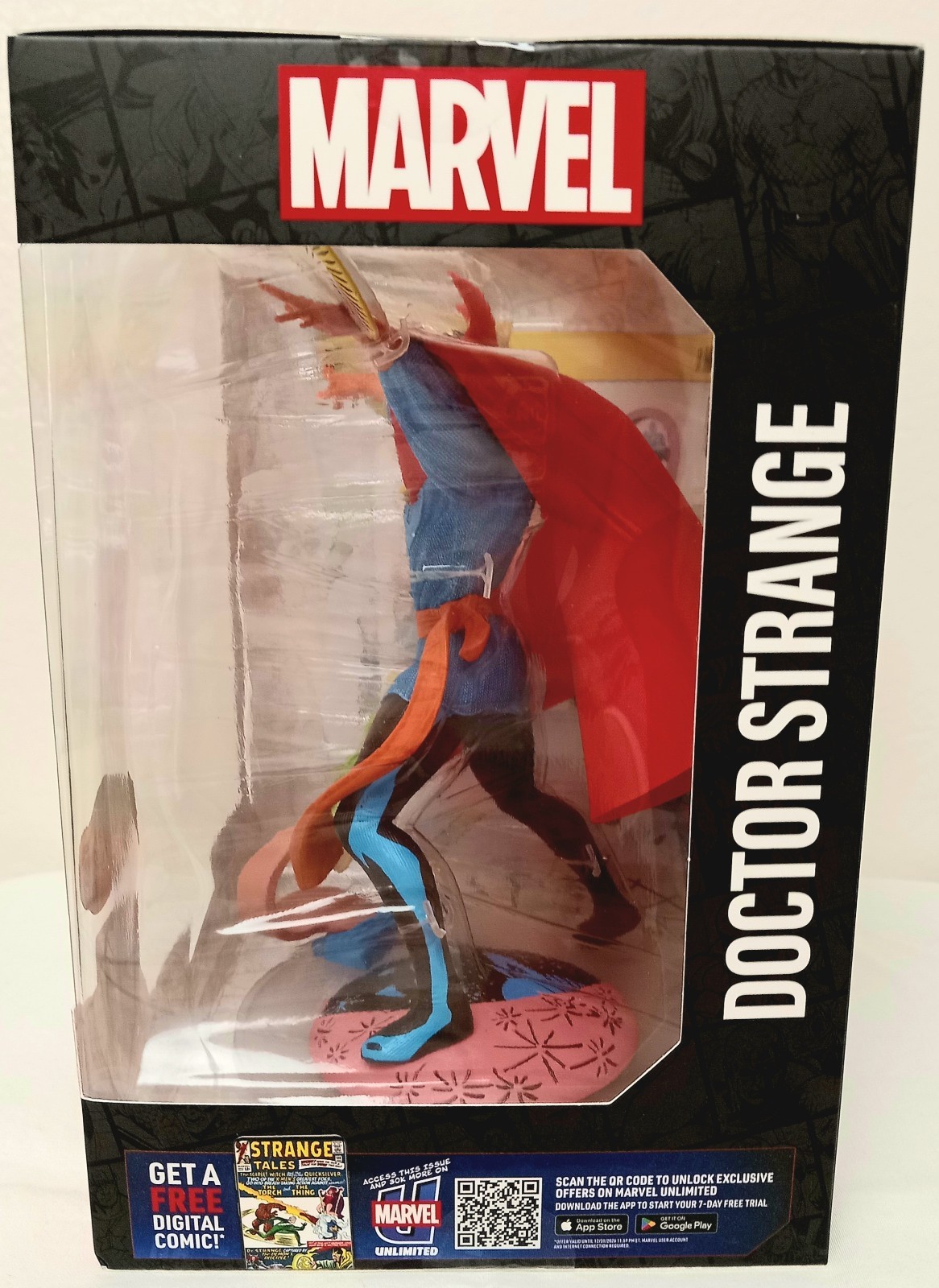 Doctor Strange 1:10th Scale Collectible with Scene (Marvel: Strange Tales #128) - McFarlane Toys thumbnail