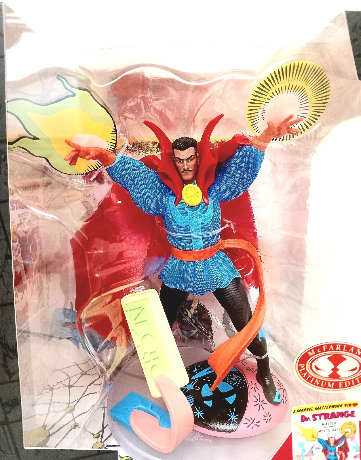 Doctor Strange 1:10th Scale Collectible with Scene (Marvel: Strange Tales #128) - McFarlane Toys thumbnail