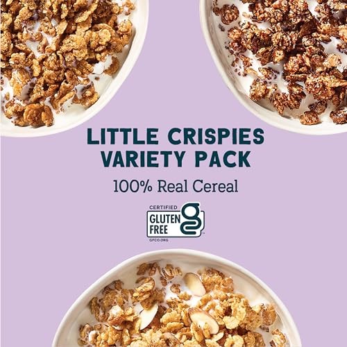 Seven Sundays Little Crispies Cereal, High Protein, Gluten-Free Kids Snack & Breakfast – Made with Real Ingredients, No Sugar Alcohols – Healthy A thumbnail