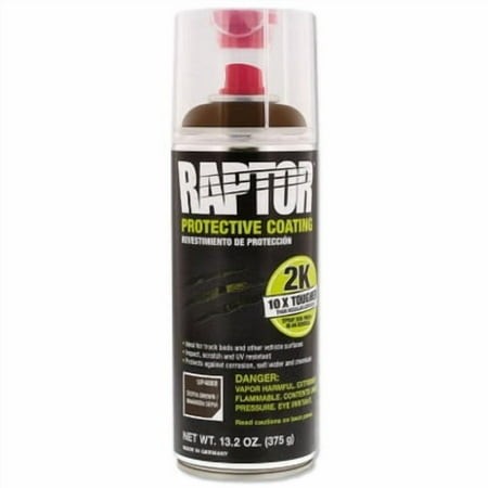 U-POL Sepia Brown  Raptor 2K Bed Liner  Aerosol 4888