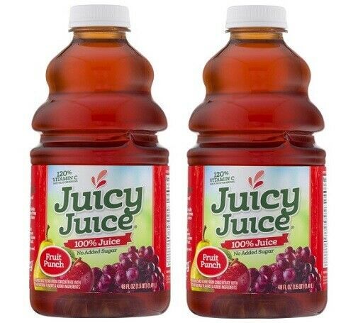 Juicy Juice 100% Fruit Punch 48 Oz 2 Pack