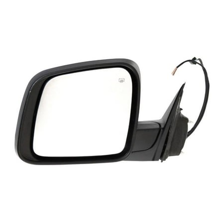 DAMAIJOY Mirror Driver Left Side Heated Left Hand for Jeep for Grand Cherokee Laredo/Limited/Overland 11 14-17 & SRT8 12-13 & SRT 13-17 & Summit 14-17