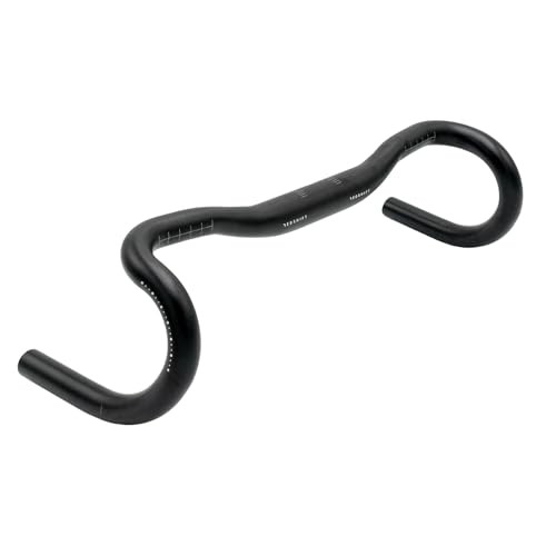 REDSHIFT Kitchen Sink Low Flare Handlebar Without Loop for Road, Gravel, Touring, and Commuter Bikes, Aluminum Drop Bar, 31.8mm Clamp, with 20mm of Ri