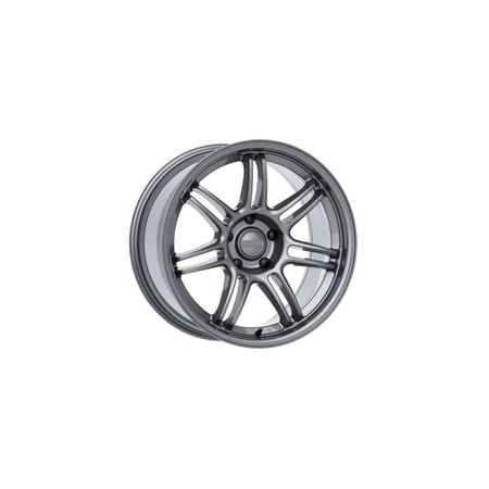 Kansei K17G Seven 18x9.5in / 5x114.3 BP / 35mm Offset / 73.1mm Bore - Gunmetal