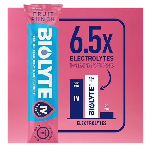 BIOLYTE IV Electrolyte Powder Packets, IV Liquid Drink Mix for Water, Doctor-Developed Hydration, Dehydration Relief, Chemotherapy Must Haves for Wome thumbnail