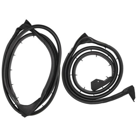 Steele Rubber Products - 70-4722-72 - Rear Cargo Door Weatherstrips - Compatible with 1991-1999 Dodge Van