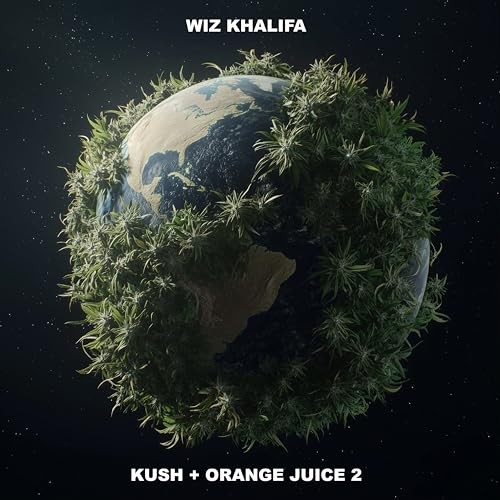 Wiz Khalifa Kush + Orange Juice 2 - Gold & Black Ghost Vinyl - Sealed UK 2-LP Double Vinyl Album Record 964191831 BMG 2026 thumbnail