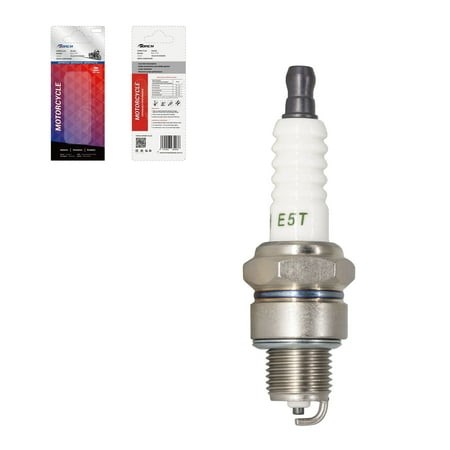 TORCH E5T Spark Plug Replace for NGK 6222/BPR5HS 4111/BP5HS   Bosch W7bc 7597  Champion L95yc  Denso W16fp-U for Yamaha G1/G16/G22 Jeep Wagoneer