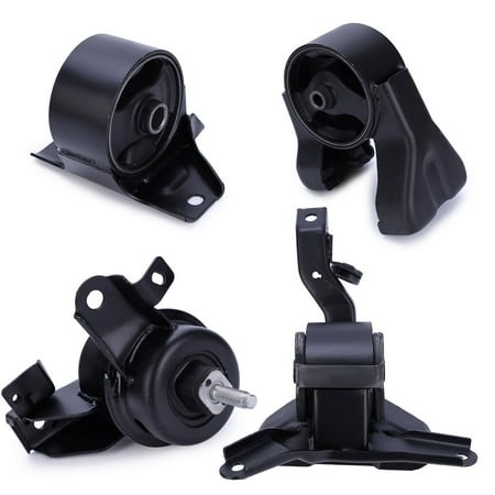 4Pcs Engine Motor & Transmission Mount Alloy Steel & Rubber for Kia Optima 2.4L/2.7L 2009-2010 OE 9311/9323/9334/9335