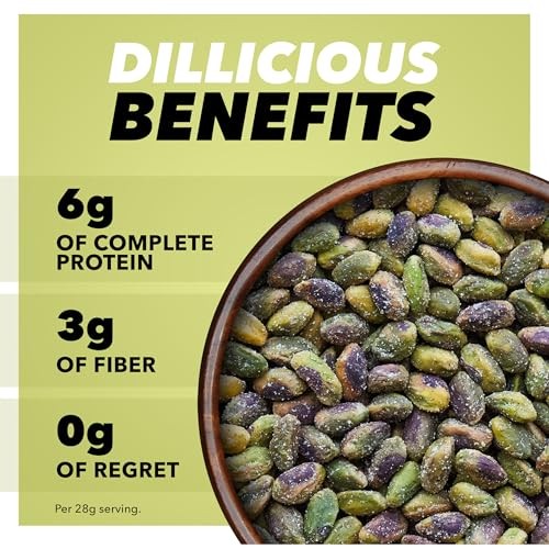 Wonderful Pistachios No Shells Dill Pickle Nuts, 5.5 Ounce Resealable Bag, Protein Snacks, Gluten Free, Healthy Snacks thumbnail