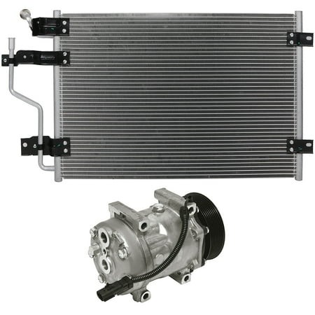 SCITOO 4579 Condenser a/C Compressor CO 4775C Compatible for 1994-1997 for D-o-d-g-e for Ram 2500 1994-1997 for D-o-d-g-e for Ram 3500