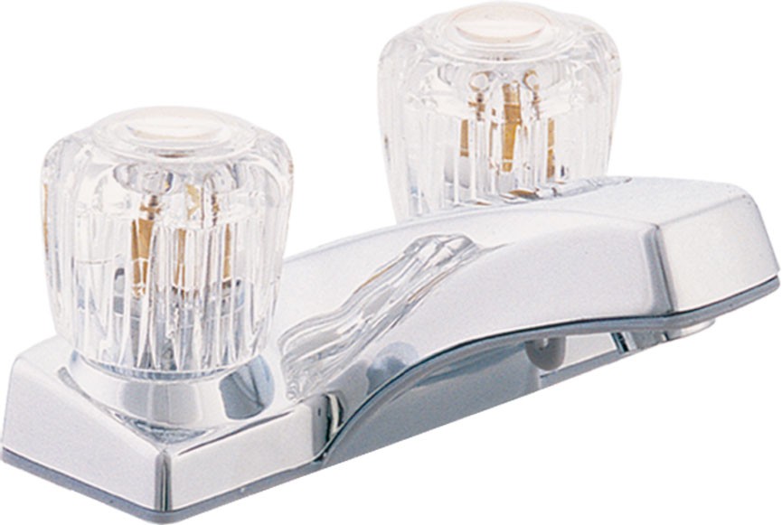 Ez-Flo 10277 Deck Mount Lavatory Faucet Washerless Without Pop up Chrome