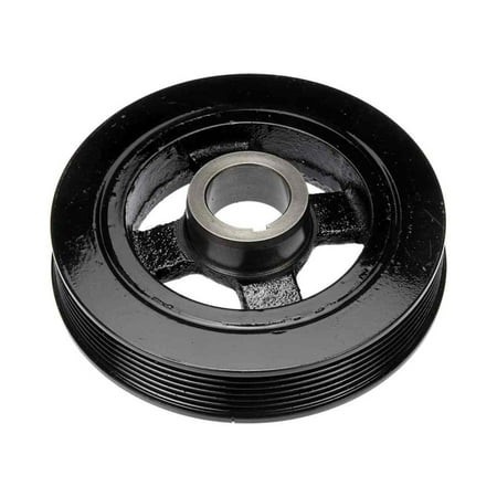 KarParts360 for Kia Telluride 2020 Harmonic Balancer | Black Color | Serpentine Drive Belt Type | Keyway Type | 1 Mounting Hole | Replacement for 2312