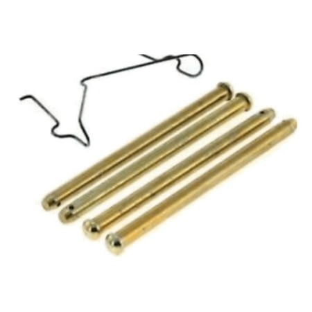 Zynkor 117. Brake Hardware Kit Front for 4Runner 03-09 16-17 for FJ Cruiser 07-14 for GX470 03-09 for H3 06-10 for H3T 09-10 for Sequoia 01-07 for Tac