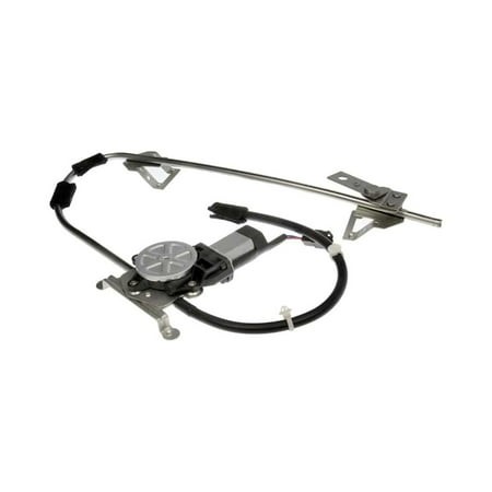KarParts360 for Jeep Wagoneer 1990 Window Regulator and Lift Motor Front  Driver Side | Plastic Gear Material | Bolt Attachment | Replacement for 4723