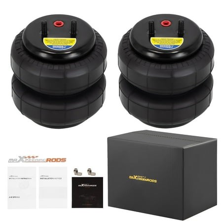 Maxpeedingrods 2Pcs Universal Air Spring Bags 2500lb for GMC Trail Boss/Sierra AT4 W21-760-6781