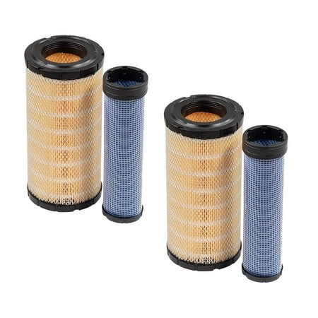 2Pk P828889 P829333 Engine Air Filter Compatible with IHC Models Caterpillar Cat Engine Truck Replaces 110-6326 -110-6331 46562-46569 AT171853-AT17185
