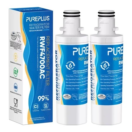 PUREPLUS RWF4700AC 9980 Replacement for LG LT1000P Kenmore ADQ747935  LT1000  LT1000PC 2P