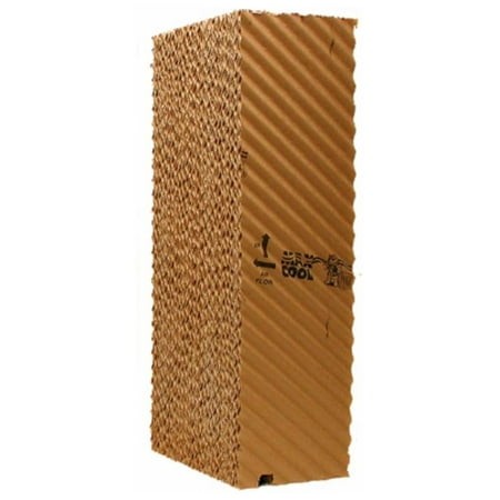 Evaporative Cooler Pad - 40x30x8 Inch - Rigid Cellulose Filter Replacement - Brown - Compatible with 3439 Pad Coolers - Anti-Rot Treated