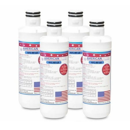 AFC® #AFC-RF-L8  Compatible with Kenmore® 9980 Refrigerator Water Filter -Made in U.S.a. - 4 Filters