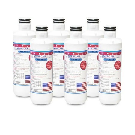 AFC® #AFC-RF-L8  Compatible with Kenmore® 46-9980 Refrigerator Water Filter -Made in U.S.a. - 6 Filters