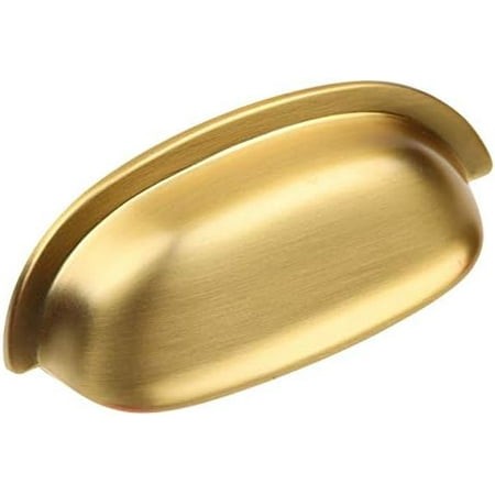 GlideRite 2-1/2-inch Hole Spacing Cabinet Cup Bin Pulls  Pack of 10  Satin Gold  4081-SG-10$$Tools & Hardware Other