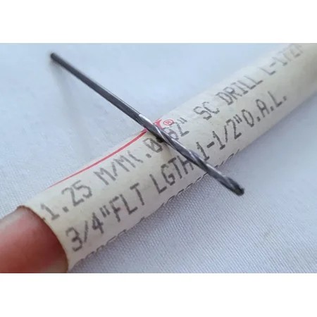 ELARA- 1.25Mm Solid Carbide Drill Bit Rh Cut 118Â° Point .0492  Cleveland